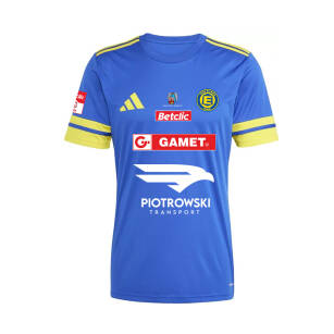 adidas Elana Toruń juniorska koszulka meczowa wyjazdowa z numerem i nazwiskiem