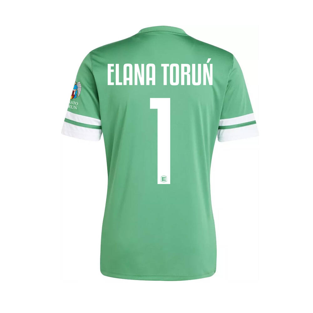 adidas Elana Toruń męska koszulka bramkarza akademii z numerem