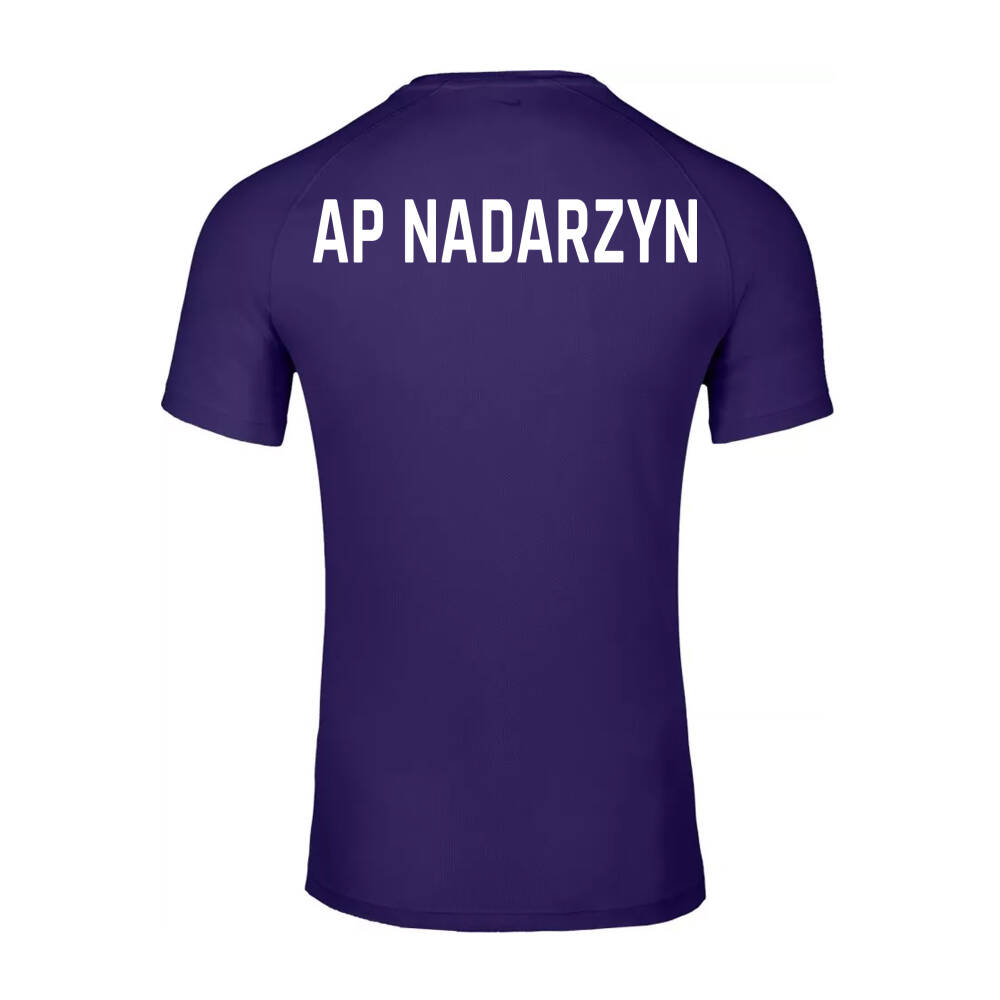 AP Nadarzyn męska koszulka treningowa purpura