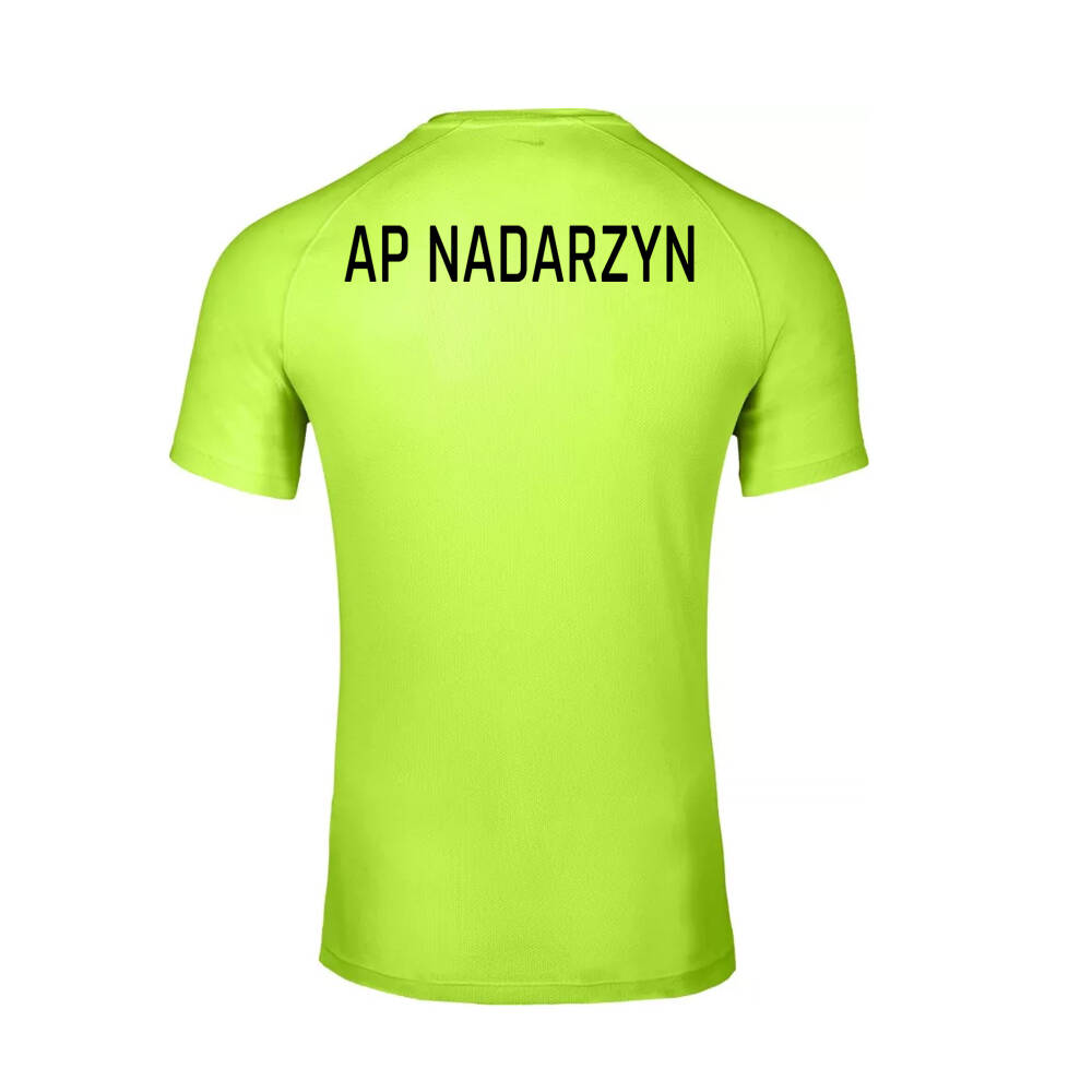AP Nadarzyn męska koszulka treningowa seledyn