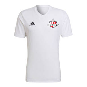 adidas AS Kiełczów Junior koszulka meczowa - biała