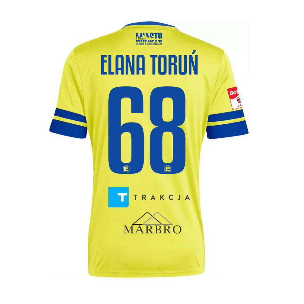 adidas Elana Toruń męska koszulka meczowa domowa '68
