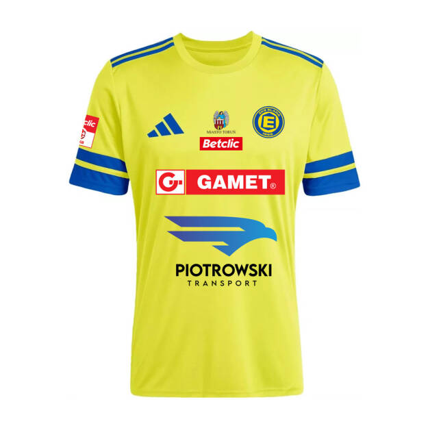 adidas Elana Toruń męska koszulka meczowa domowa z nazwiskiem i numerem