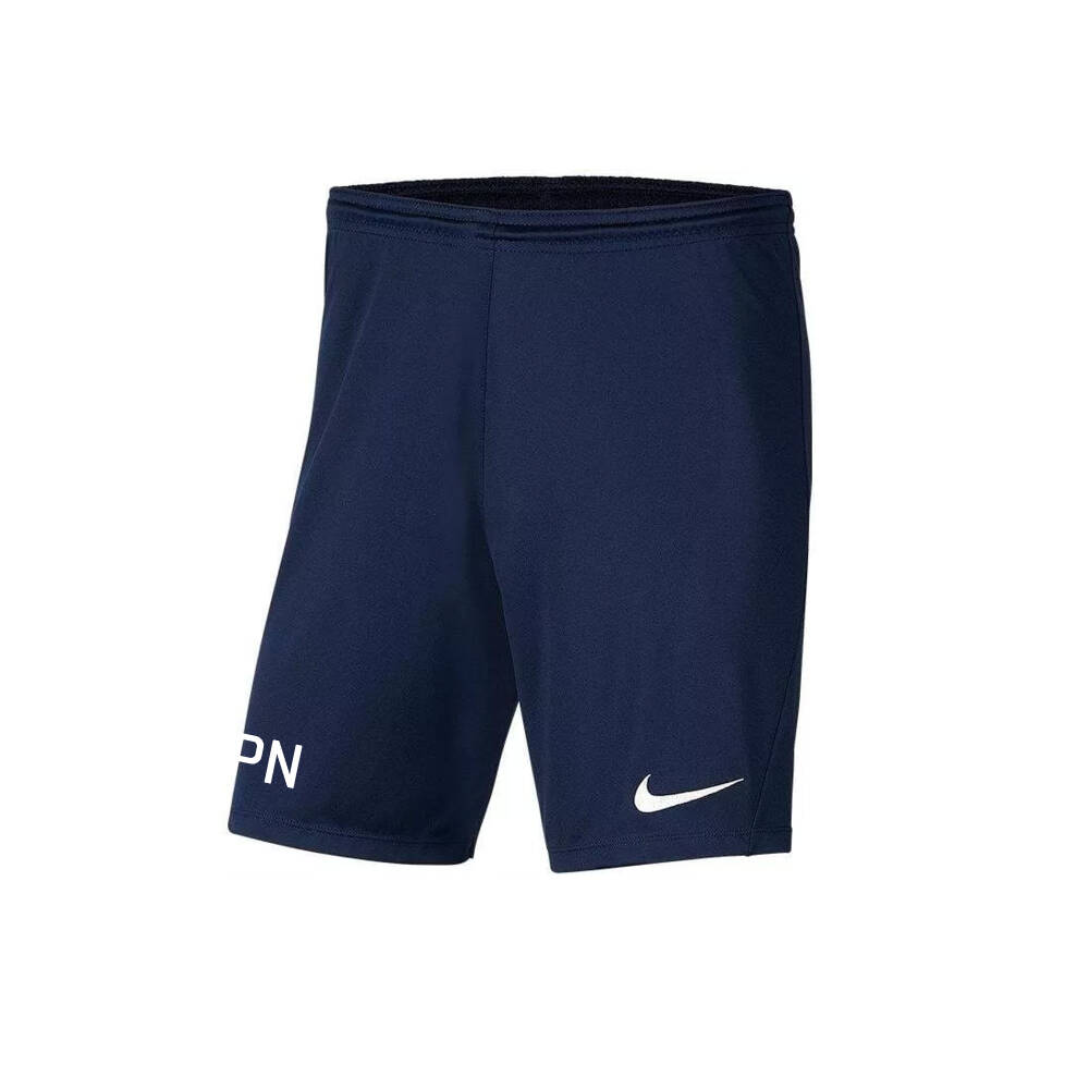 Nike AP Nadarzyn juniorskie spodenki granatowe