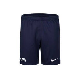 Nike AP Nadarzyn juniorskie spodenki granatowe