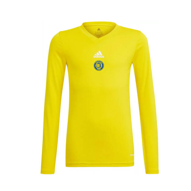 adidas Elana Toruń męska koszulka pierwsza warstwa żółta
