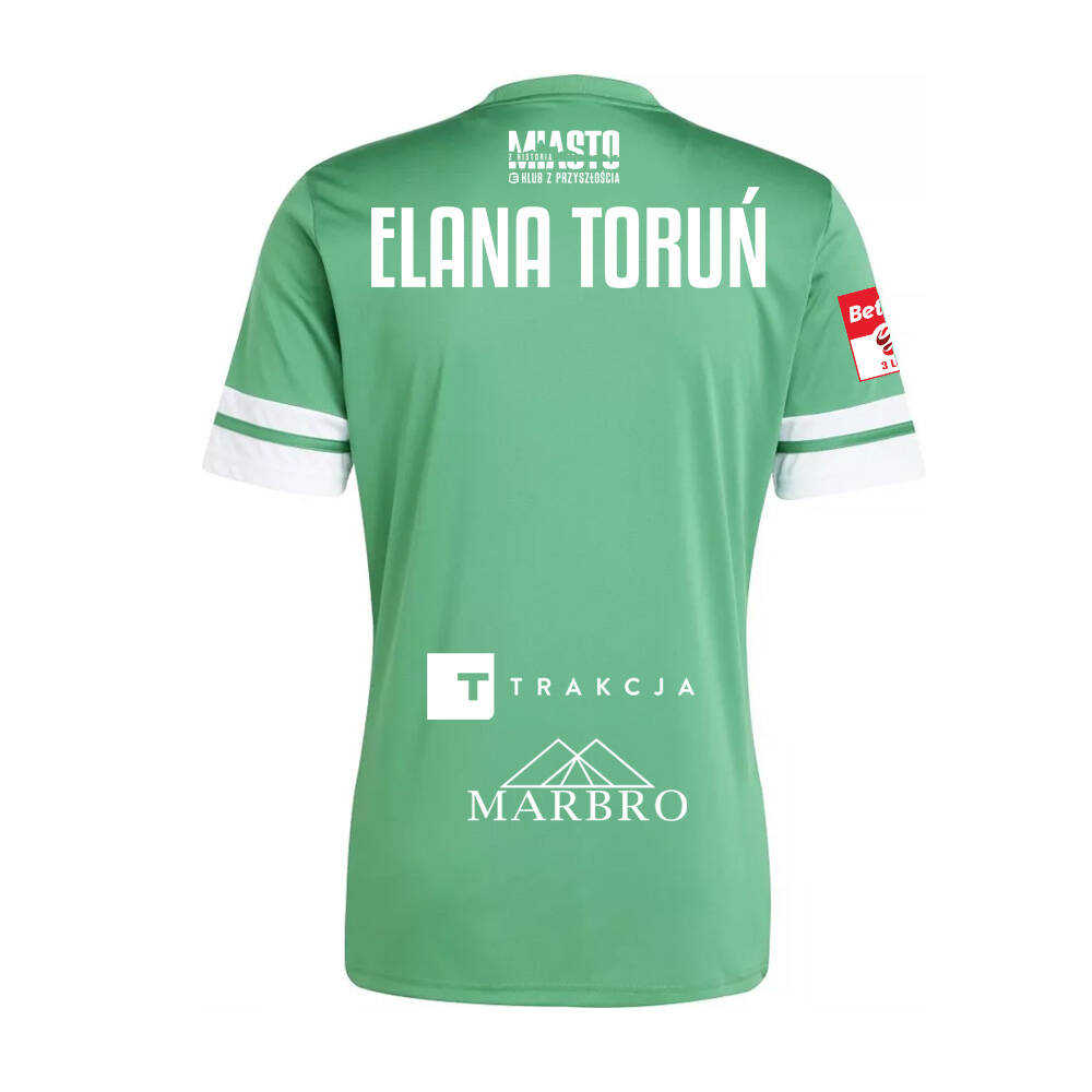 adidas Elana Toruń juniorska koszulka meczowa bramkarza bez numeru